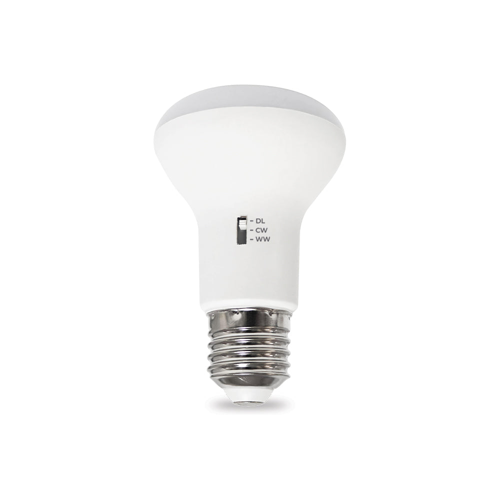 Atom AT9707 - R63 E27 Tri-CCT Frosted LED Globe IP20-Atom Lighting-Ozlighting.com.au