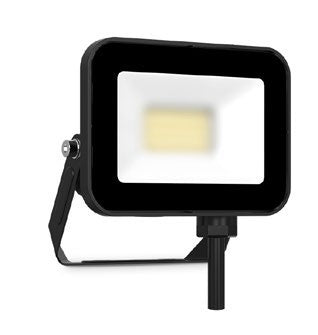 Atom AT9819/TRI/10 Slim LED Floodlight 10W Tri-Colour - Black-Atom Lighting-Ozlighting.com.au
