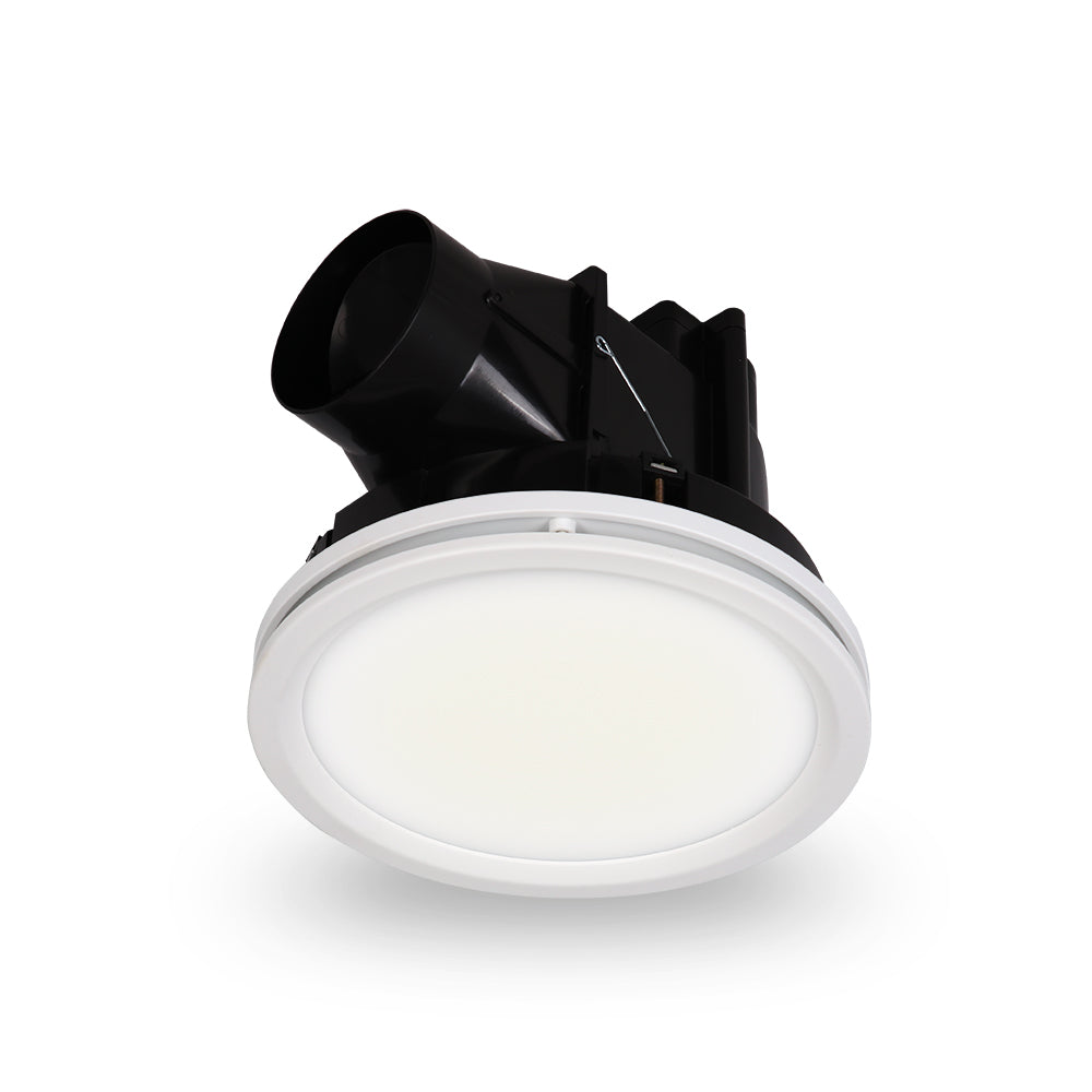 Atom ECLIPSE Exhaust Fan - 30W, Round, 240mm, White-Atom Lighting-Ozlighting.com.au