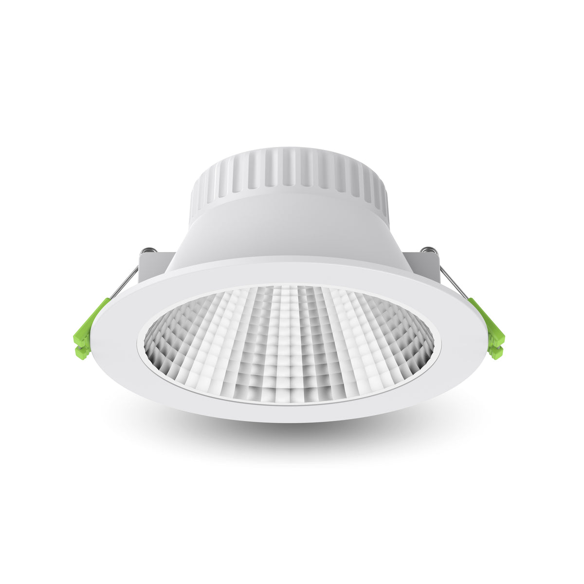 Atom HELIOS Low Glare Downlight 9W 120mm Cutout - White-Atom Lighting-Ozlighting.com.au