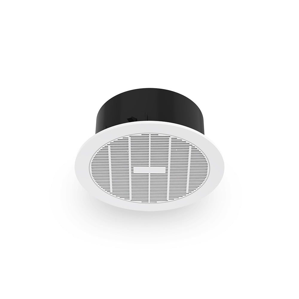 Atom PROTON 250mm 25W High Velocity Exhaust Fan - White-Atom Lighting-Ozlighting.com.au