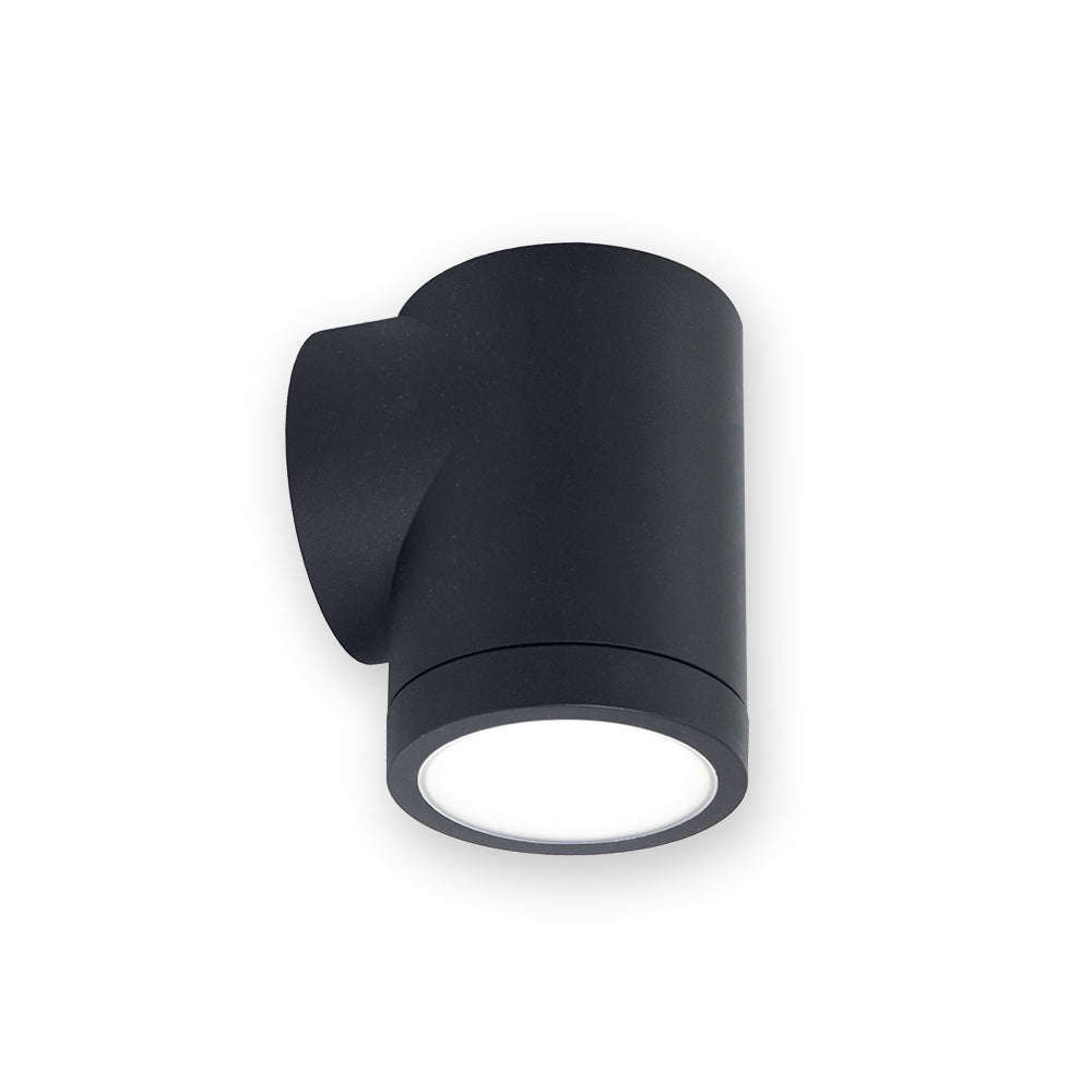 Atom SAMBA Fixed LED Wall Light - Charcoal-Atom Lighting-Ozlighting.com.au