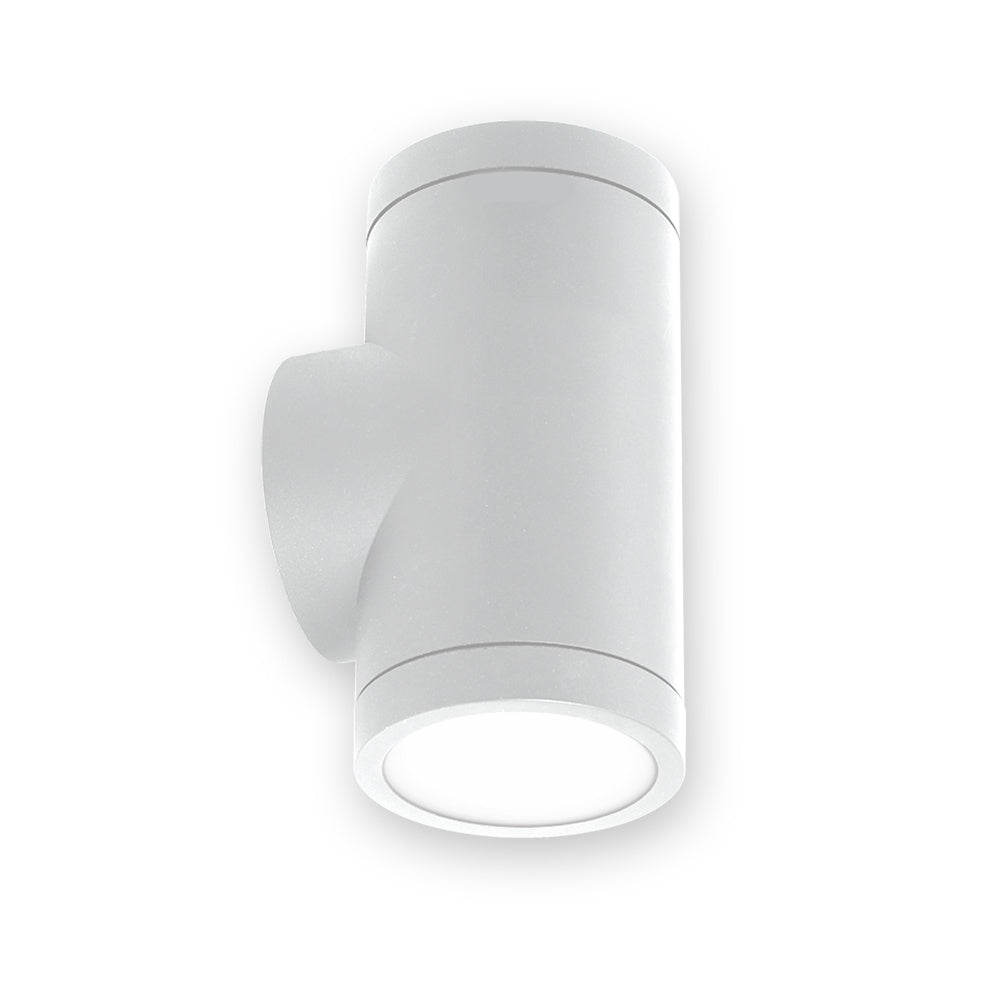 Atom SAMBA Up/Down LED Wall Light - White-Atom Lighting-Ozlighting.com.au