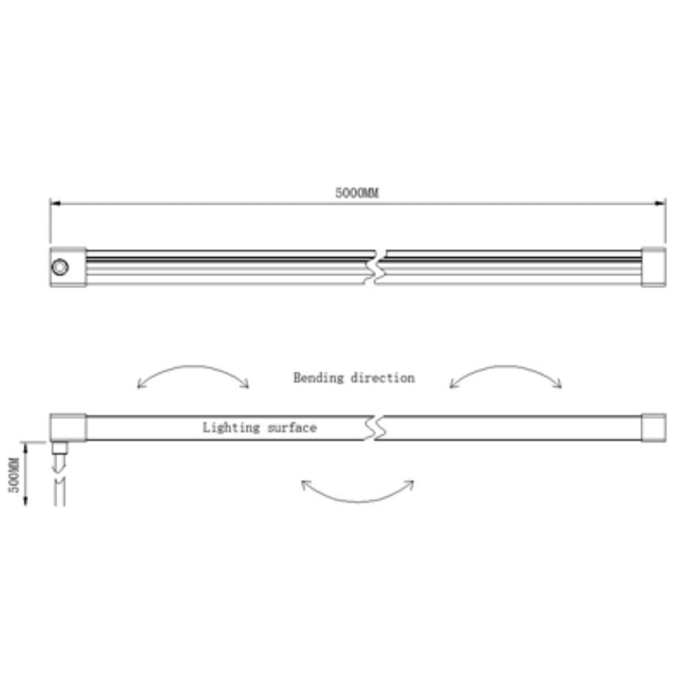 Azoogi - 12W Neon Side View LED Strip -5M Reel-Azoogi-Ozlighting.com.au