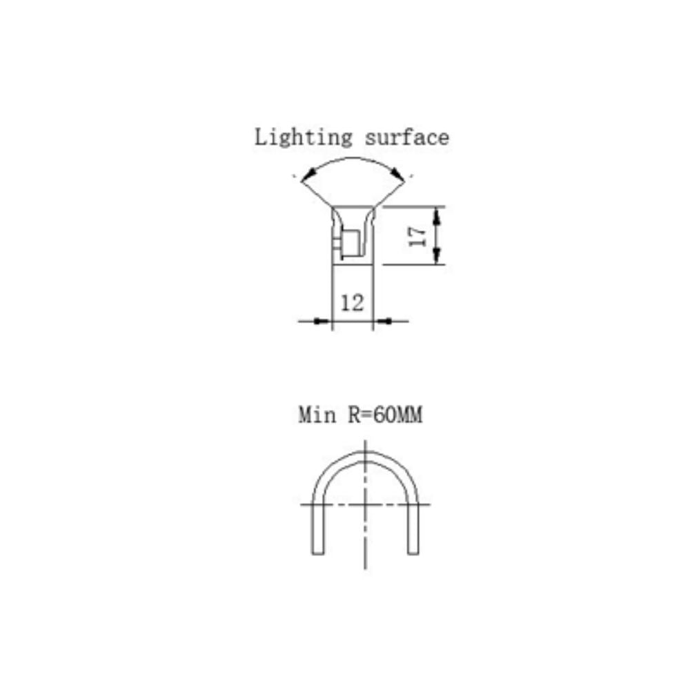 Azoogi - 12W Neon Side View LED Strip -5M Reel-Azoogi-Ozlighting.com.au