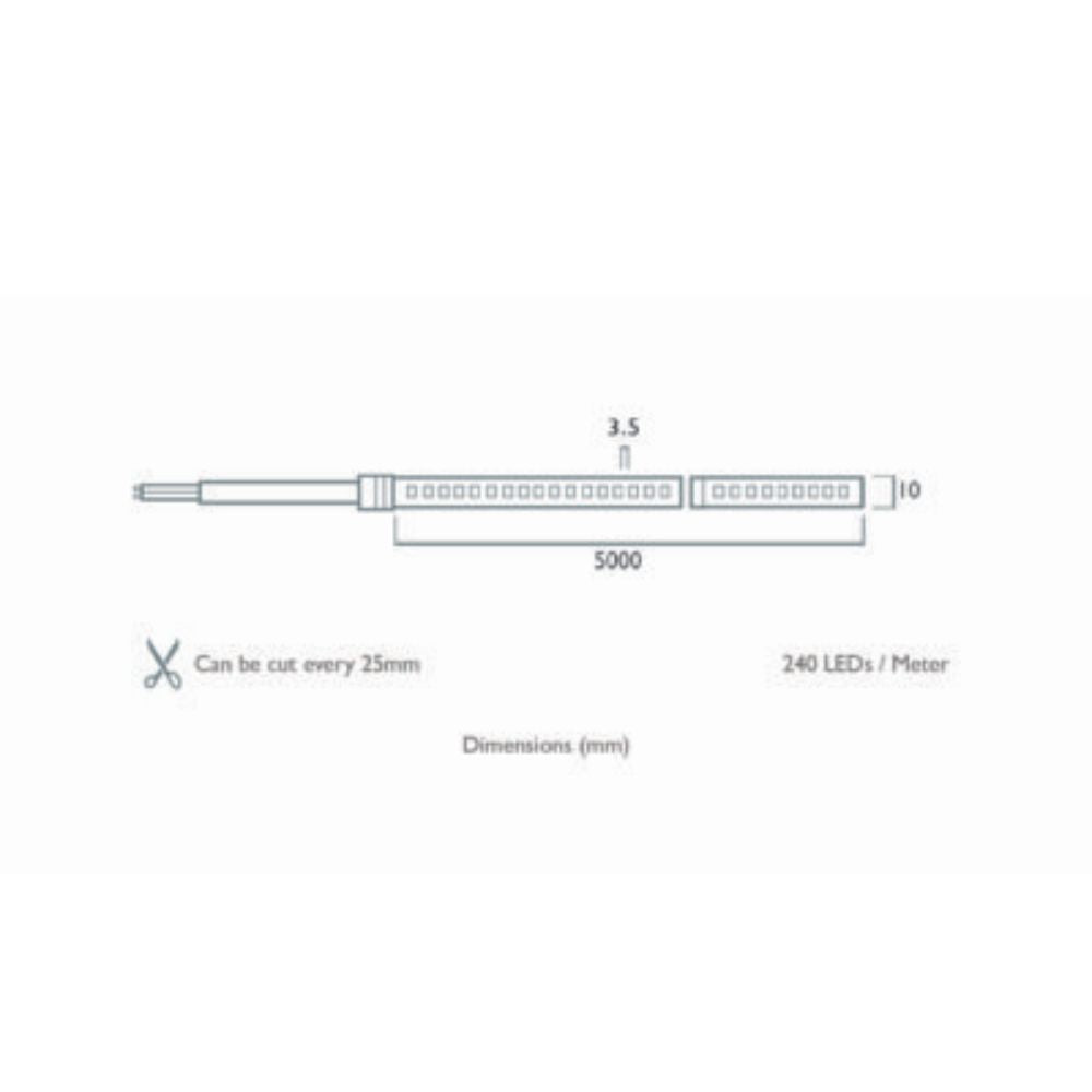 Azoogi - 29W Ultra High Power 192LED/m LED Strip - 5M Reel-Azoogi-Ozlighting.com.au