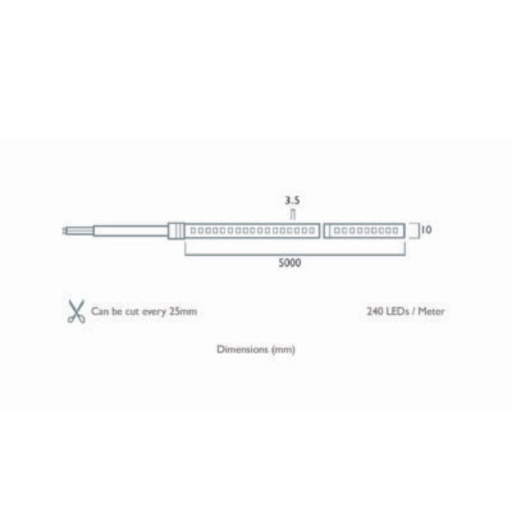 Azoogi - 29W Ultra High Power 192LED/m LED Strip - 5M Reel-Azoogi-Ozlighting.com.au