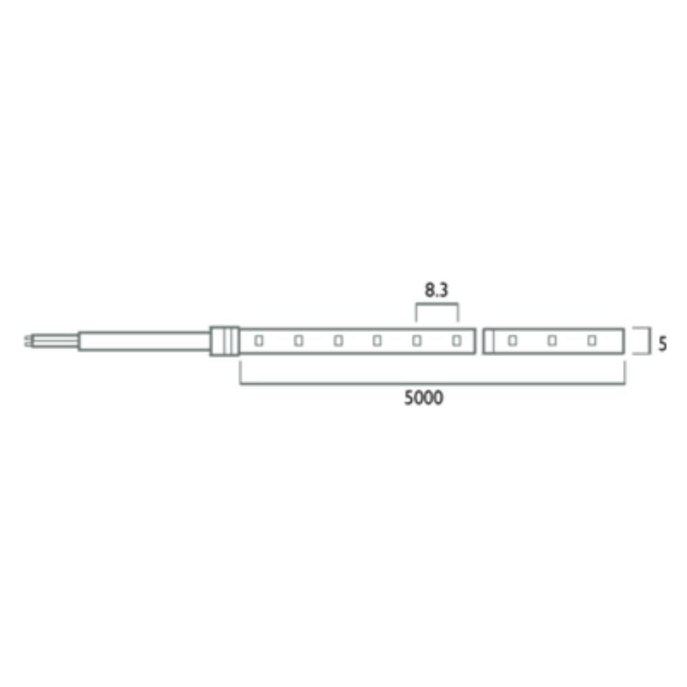 Azoogi - 9.6W 120LED/m Mini LED Strip - 5M Reel-Azoogi-Ozlighting.com.au