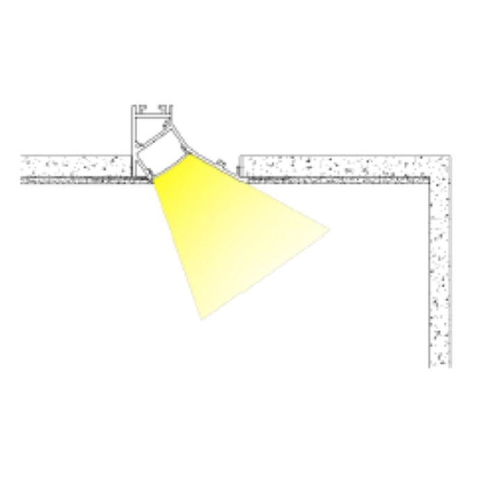 Azoogi ANODISED - Aluminium Trimless Wall Washer-Azoogi-Ozlighting.com.au
