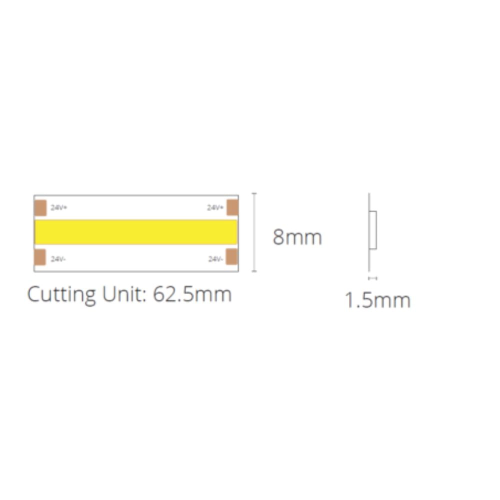 Azoogi LED COB Strip - 11W, 24V - DRIVER REQUIRED-Azoogi-Ozlighting.com.au