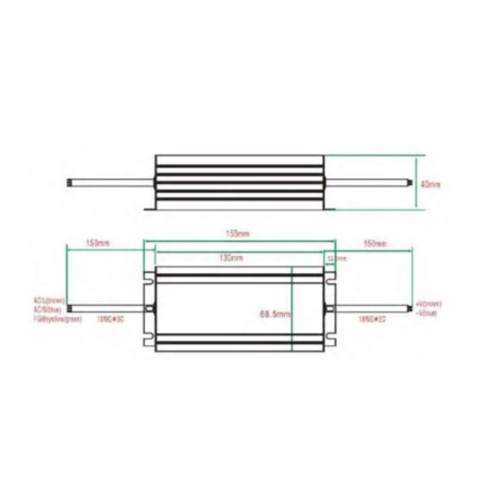 Azoogi - Non-dimmable Waterproof Driver-Azoogi-Ozlighting.com.au