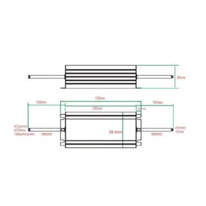 Azoogi - Non-dimmable Waterproof Driver-Azoogi-Ozlighting.com.au