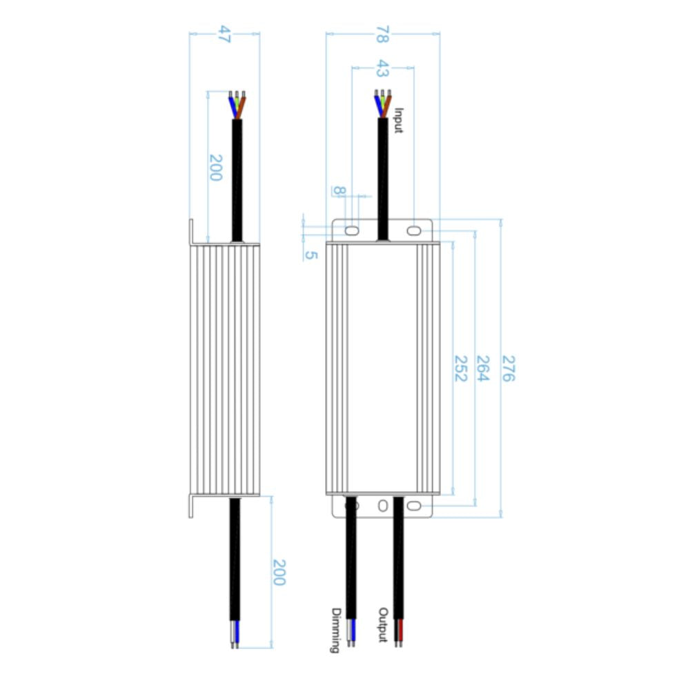 Azoogi - Waterproof 5 in 1 Dimmable Driver-Azoogi-Ozlighting.com.au