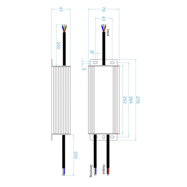 Azoogi - Waterproof 5 in 1 Dimmable Driver-Azoogi-Ozlighting.com.au