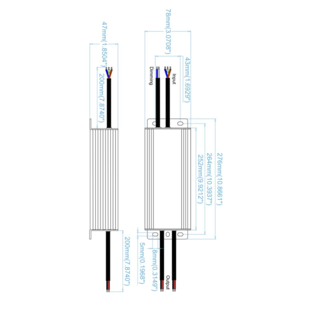 Azoogi - Waterproof Dali Dimmable Driver-Azoogi-Ozlighting.com.au