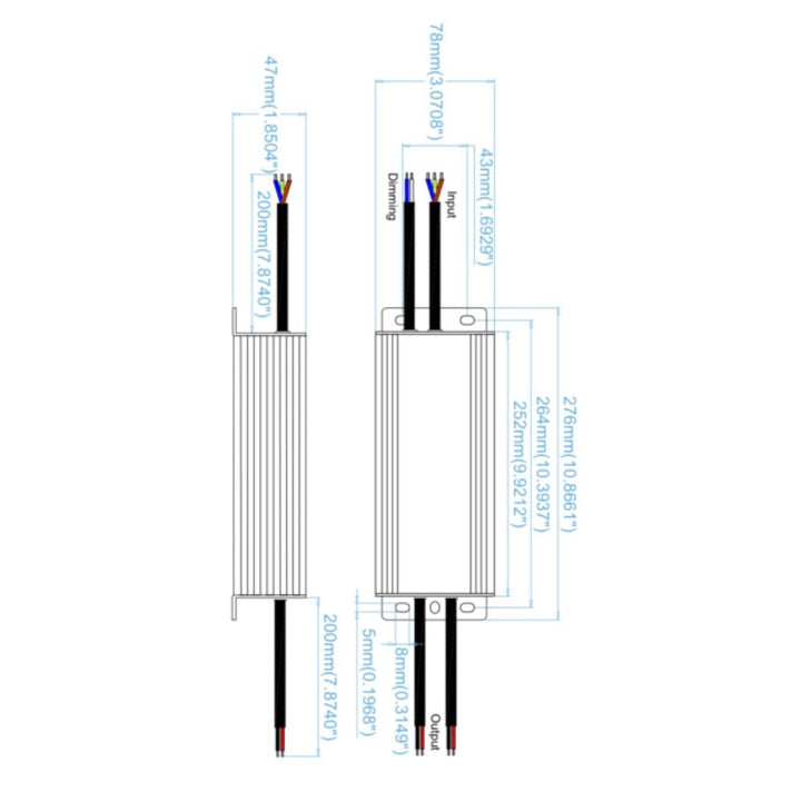 Azoogi - Waterproof Dali Dimmable Driver-Azoogi-Ozlighting.com.au