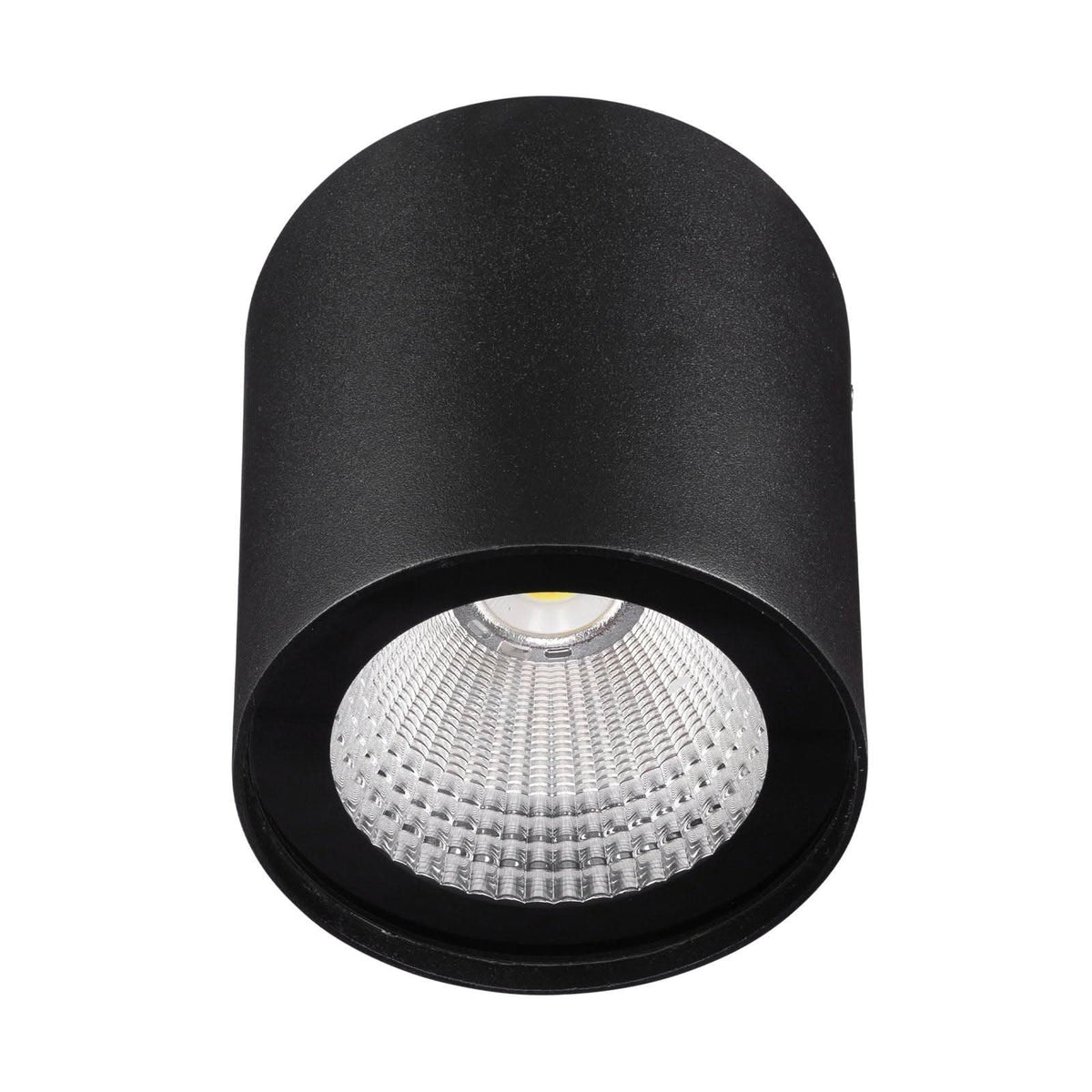 Brilliant ANKA PLUS 12W Tri-Colour Surface Mount Downlight - Black-Brilliant Lighting-Ozlighting.com.au