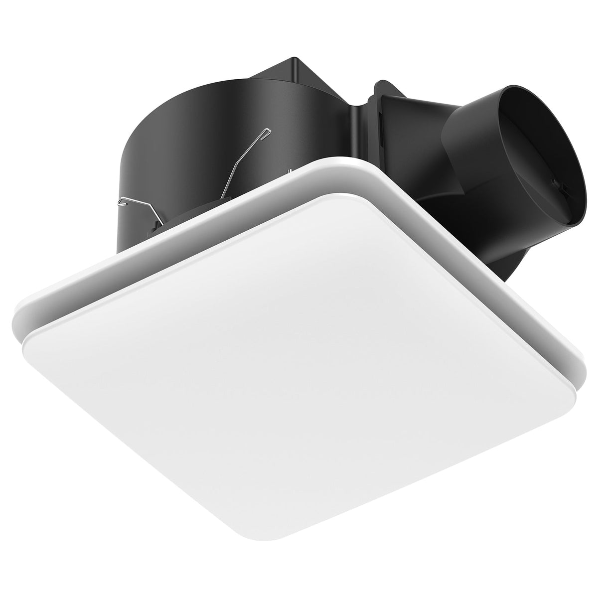 Brilliant BLIZZARD DC Exhaust Fan 330mm - Square, White-Brilliant Lighting-Ozlighting.com.au