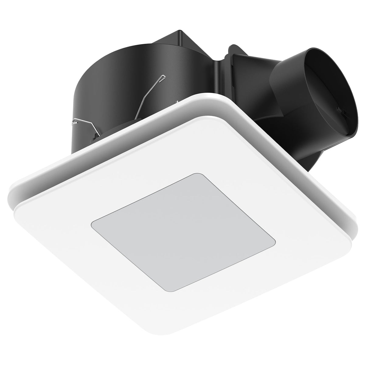 Brilliant BLIZZARD Square DC Exhaust Fan 270mm with LED Light - White-Brilliant Lighting-Ozlighting.com.au