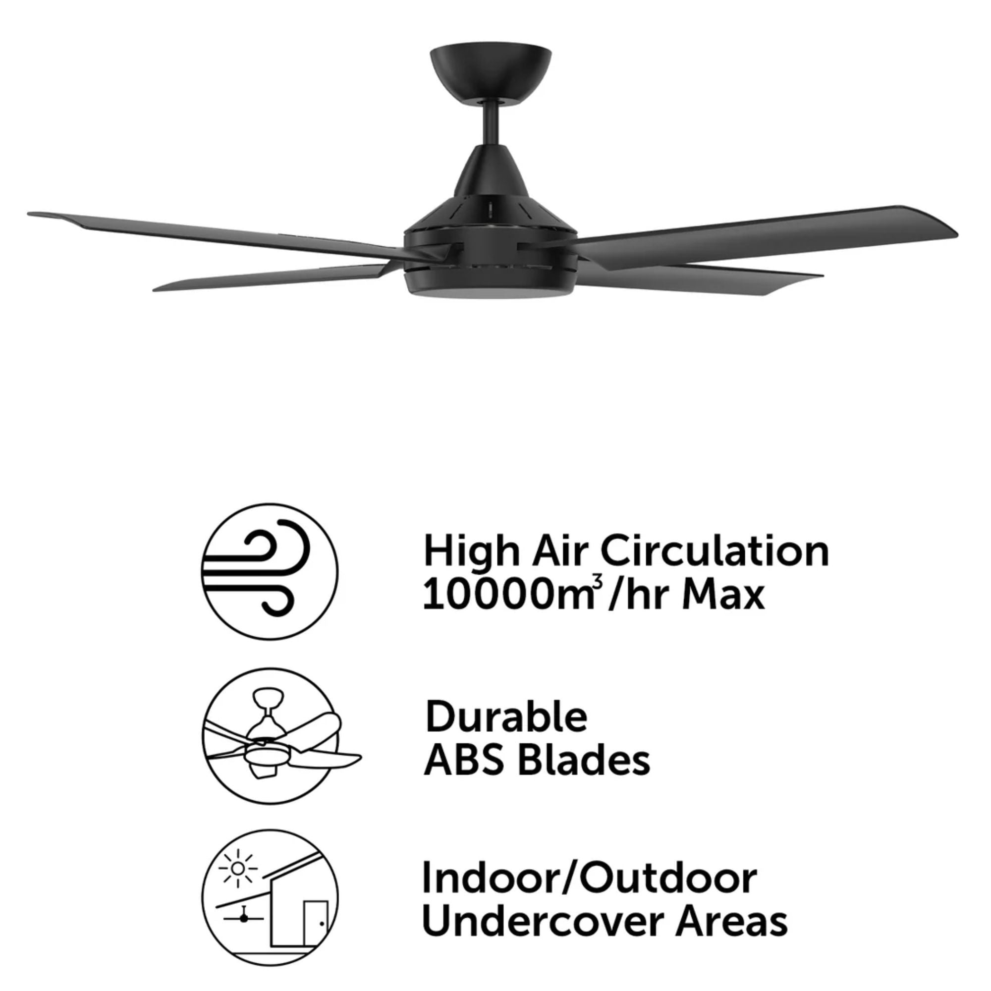 Brilliant CAIRNS - 48" DC Ceiling Fan-Brilliant Lighting-Ozlighting.com.au