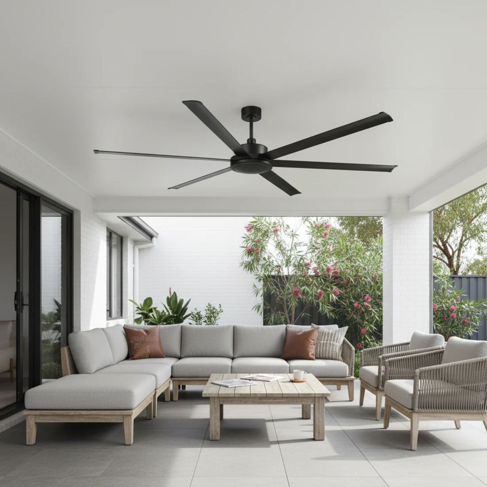 Brilliant COLOSSUS II - 120" DC Ceiling Fan-Brilliant Lighting-Ozlighting.com.au