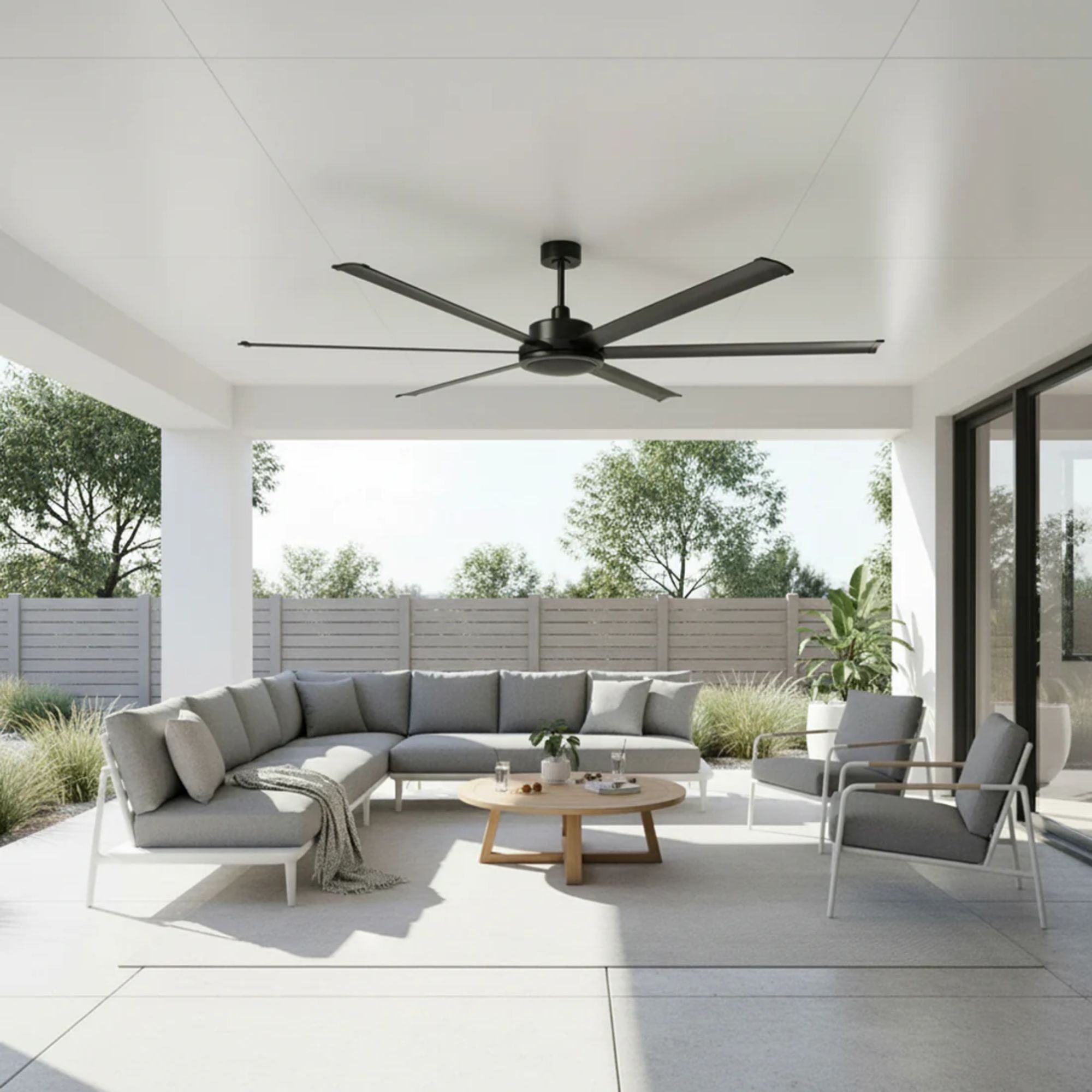Brilliant COLOSSUS II - 120" DC Ceiling Fan-Brilliant Lighting-Ozlighting.com.au