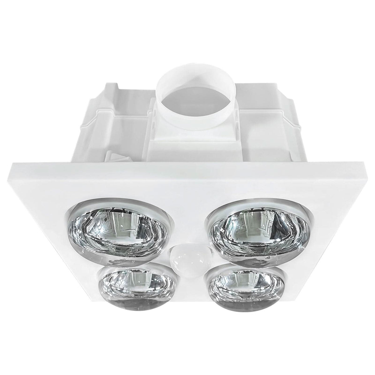 Brilliant MAGMA 4-Light 3-in-1 Bathroom Heater - White-Brilliant Lighting-Ozlighting.com.au