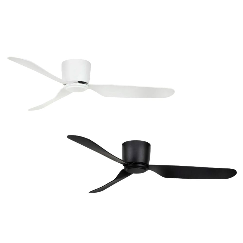 Brilliant PRESTON DC Ceiling Fan - 48" 1220mm Hugger-Brilliant Lighting-Ozlighting.com.au