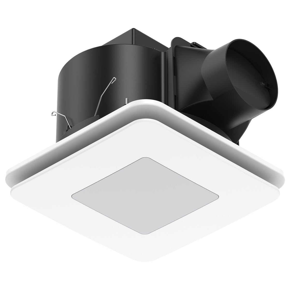 Brilliant SARICO PROMAX Square AC Exhaust Fan 270mm with LED Light-Brilliant Lighting-Ozlighting.com.au