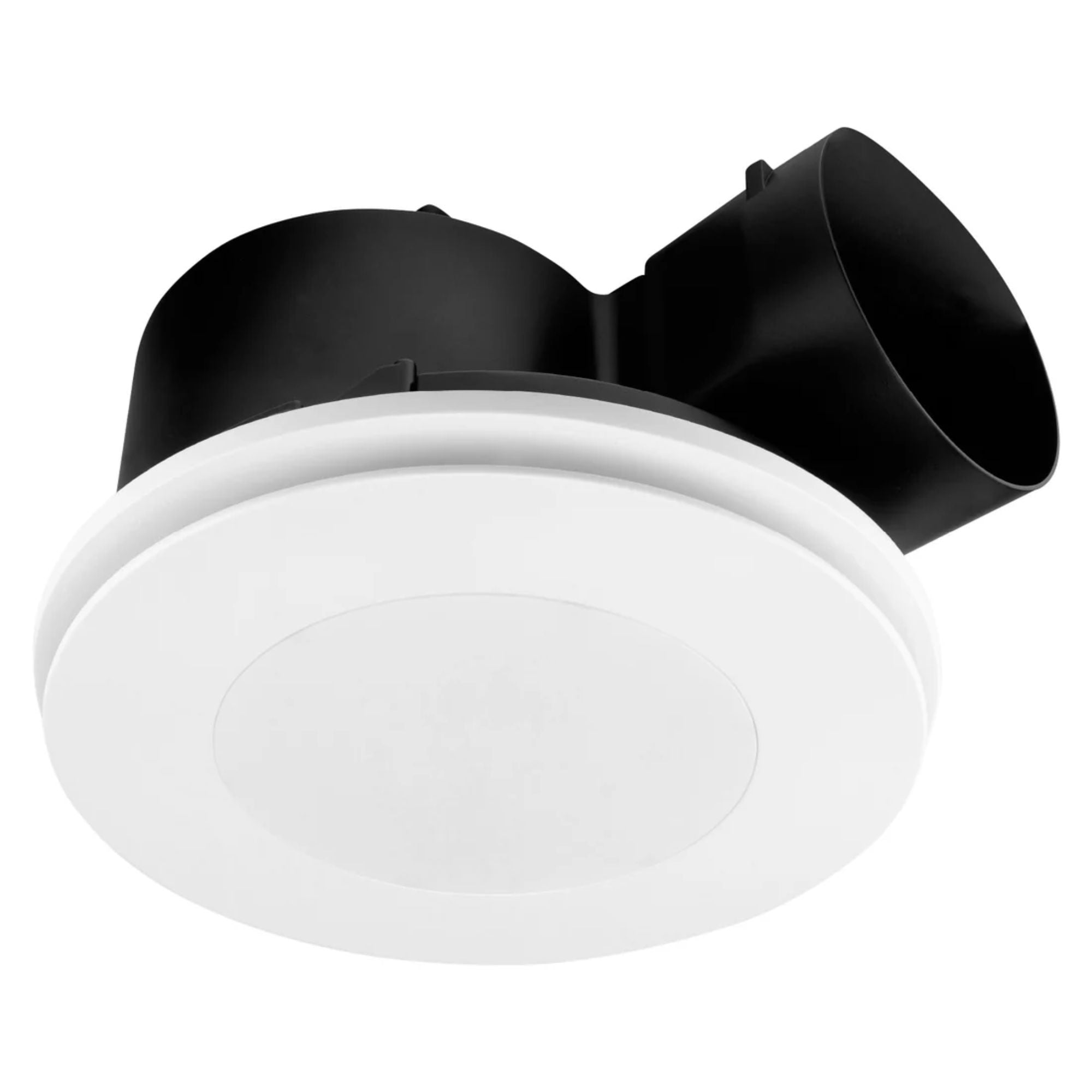 Brilliant TALON - White Promax Round Exhaust Fan with Light-Brilliant Lighting-Ozlighting.com.au