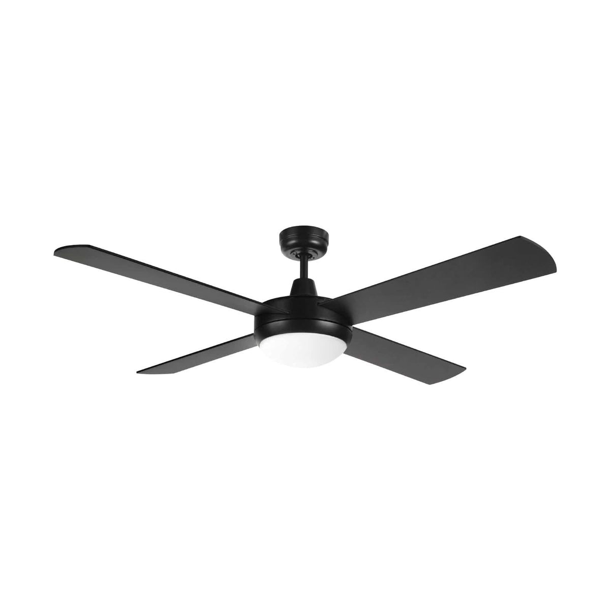 Brilliant TEMPEST Ceiling Fan 52in with Tri-Colour LED Light Black-Brilliant Lighting-Ozlighting.com.au