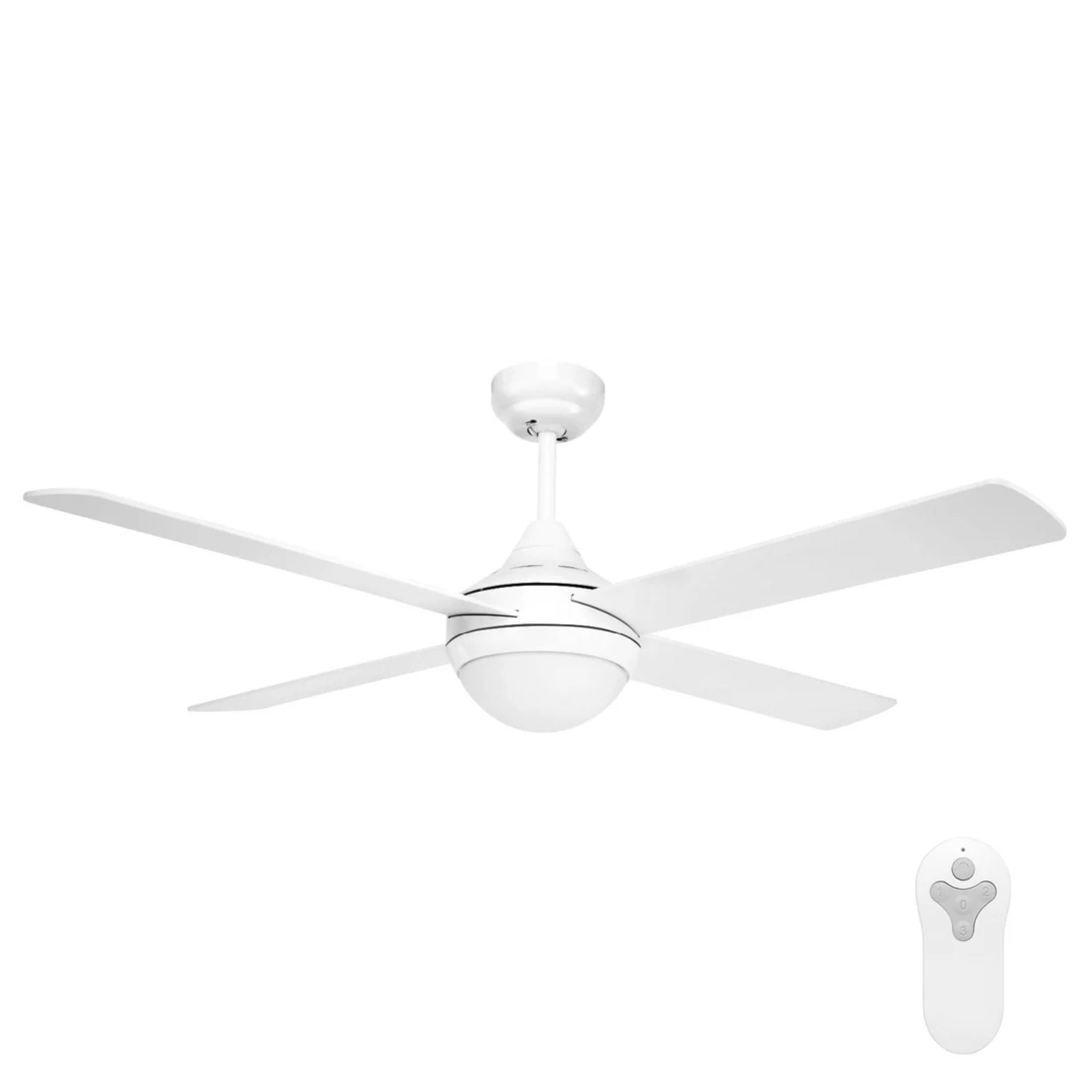 Brilliant TEMPO PLUS - 52" AC Ceiling Fan with LED Light and Remote-Brilliant Lighting-Ozlighting.com.au