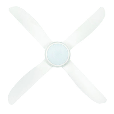 Brilliant VECTOR - 4 Blade 1300mm ABS AC Ceiling Fan with LED Light-Brilliant Lighting-Ozlighting.com.au
