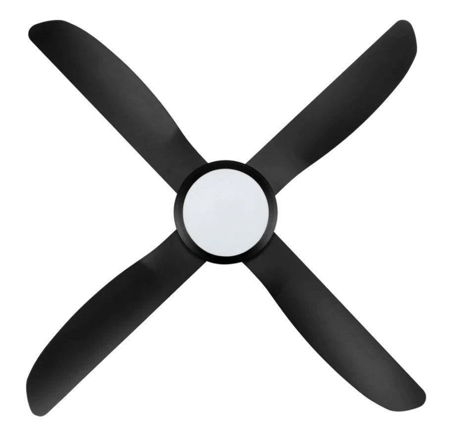 Brilliant VECTOR-II - 48" 1220mm AC 4 Blade Ceiling Fan and CCT Light with Ezy-Fit Blades-Brilliant Lighting-Ozlighting.com.au