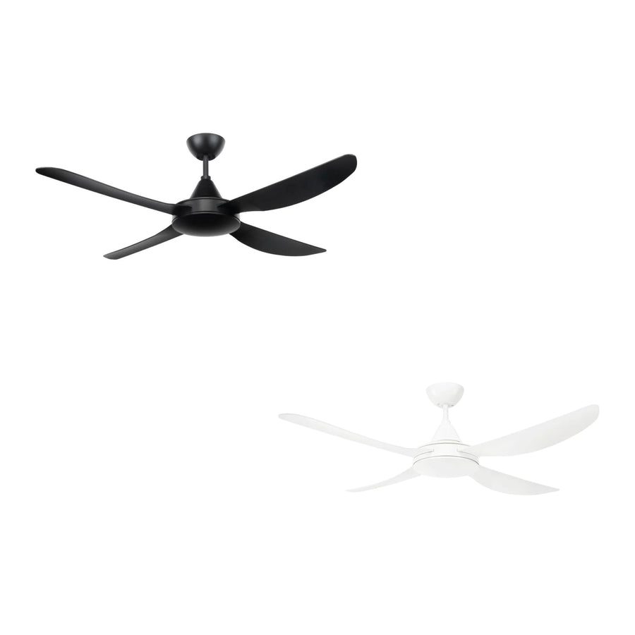Brilliant VECTOR-II - 52" 1320mm 4 Blade AC Ceiling Fan with Ezi-Fit Blades-Brilliant Lighting-Ozlighting.com.au