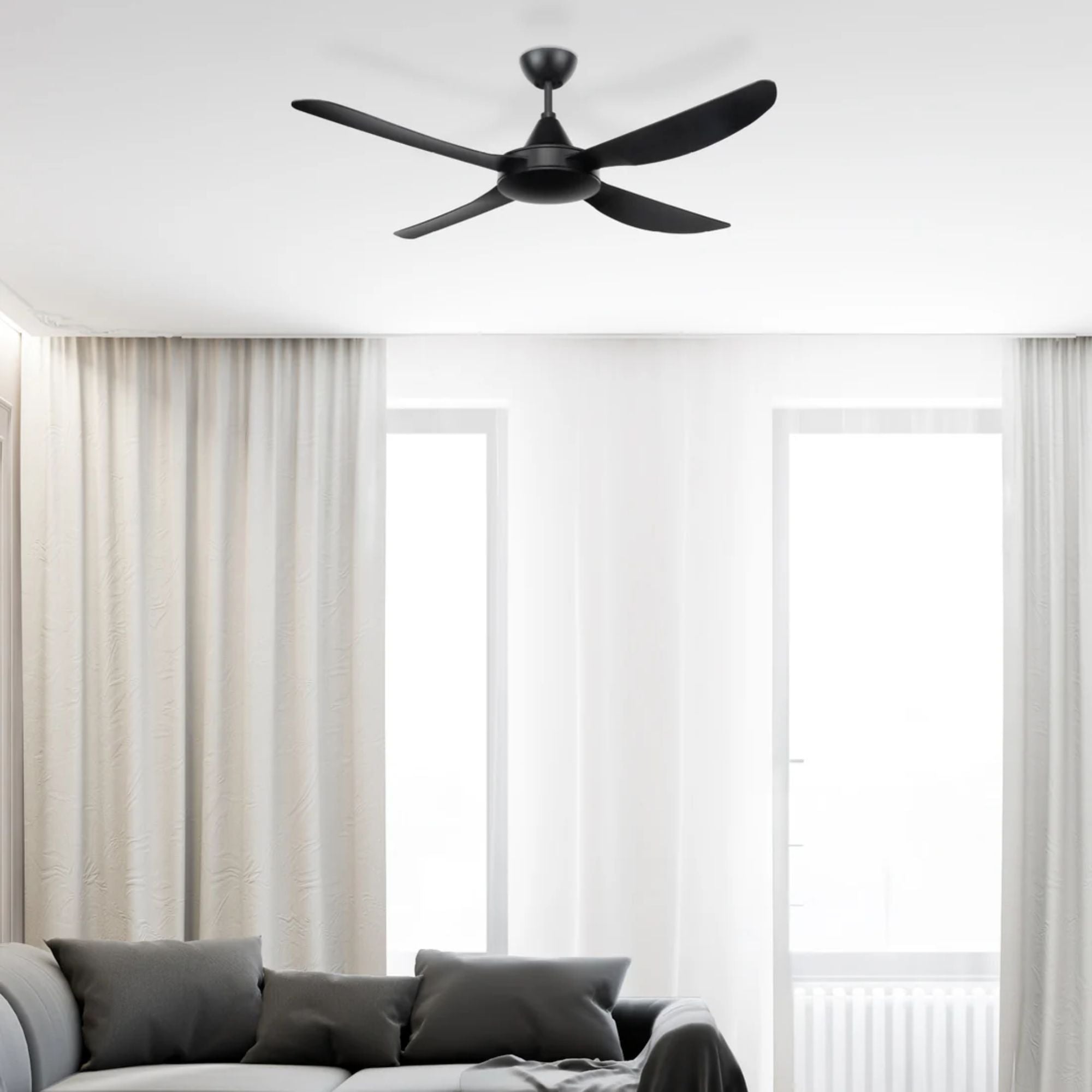 Brilliant Vector-III - 56" AC Ceiling Fan-Brilliant Lighting-Ozlighting.com.au