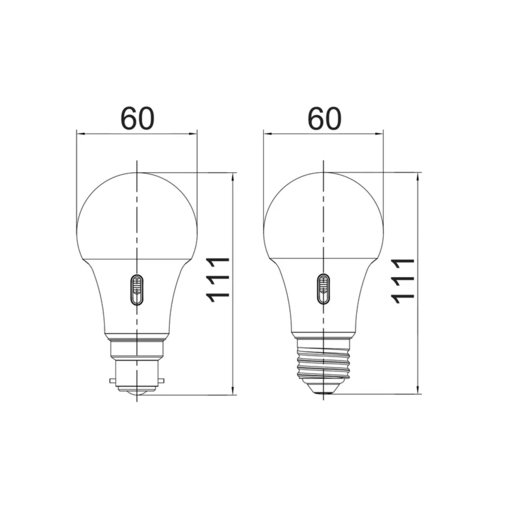 CLA - 10W LED GLS Tri-CCT Dimmable Globes-CLA Lighting-Ozlighting.com.au