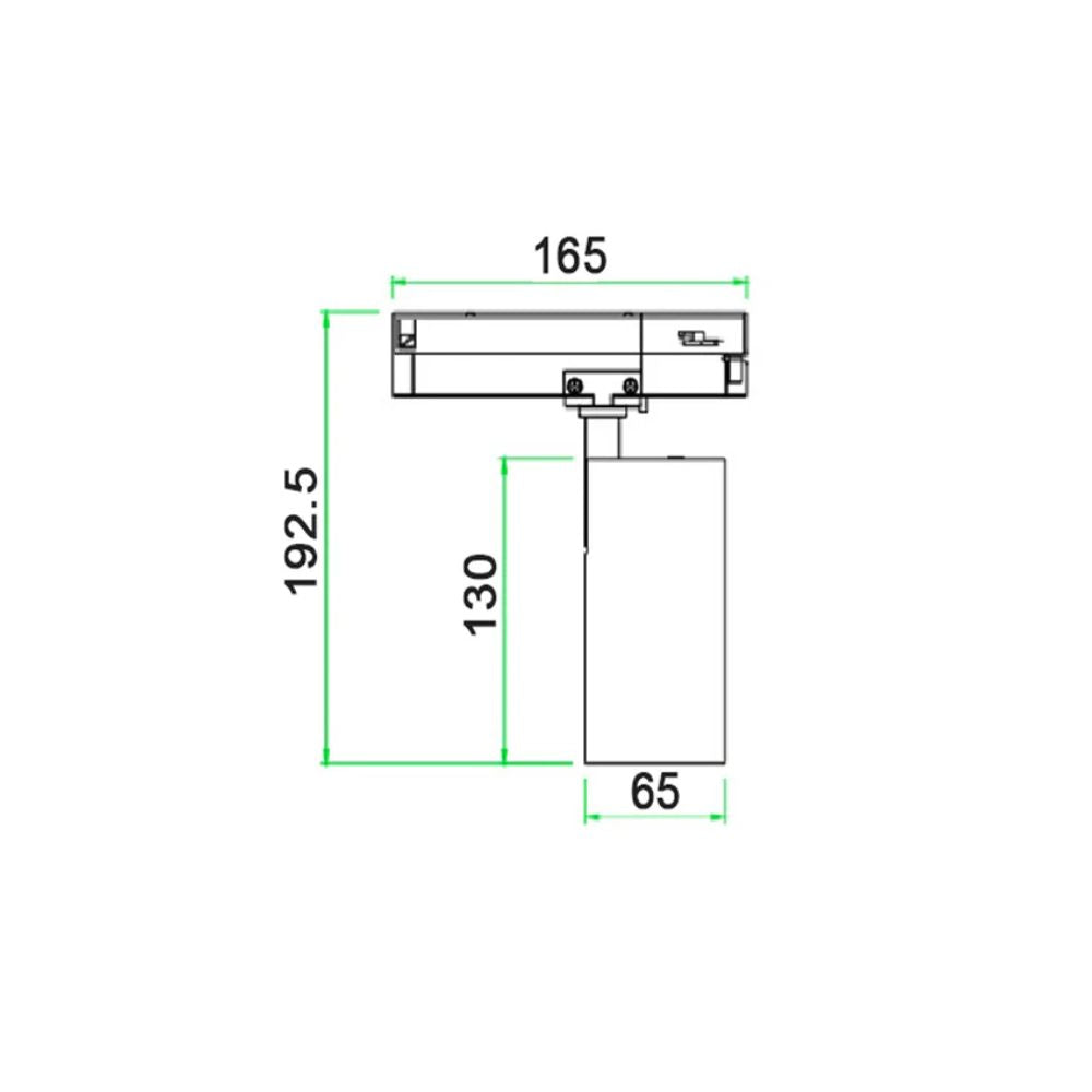 CLA - 3 Wire 1 Circuit LED Track Light-CLA Lighting-Ozlighting.com.au