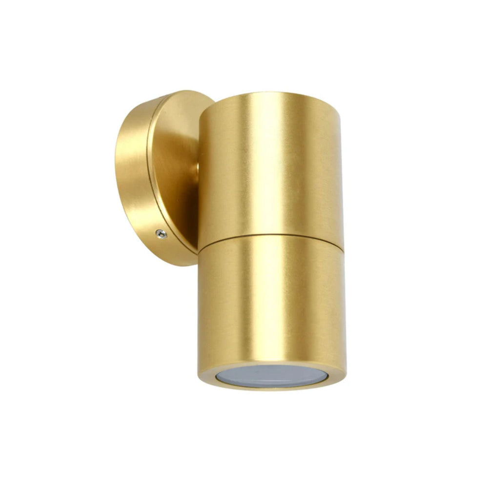 CLA - 35W Polished Brass Exterior Wall Pillar Spot Light-CLA Lighting-Ozlighting.com.au