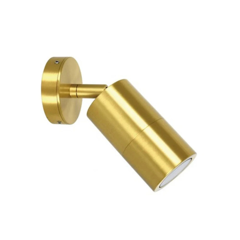 CLA - 35W Polished Brass Exterior Wall Pillar Spot Light-CLA Lighting-Ozlighting.com.au