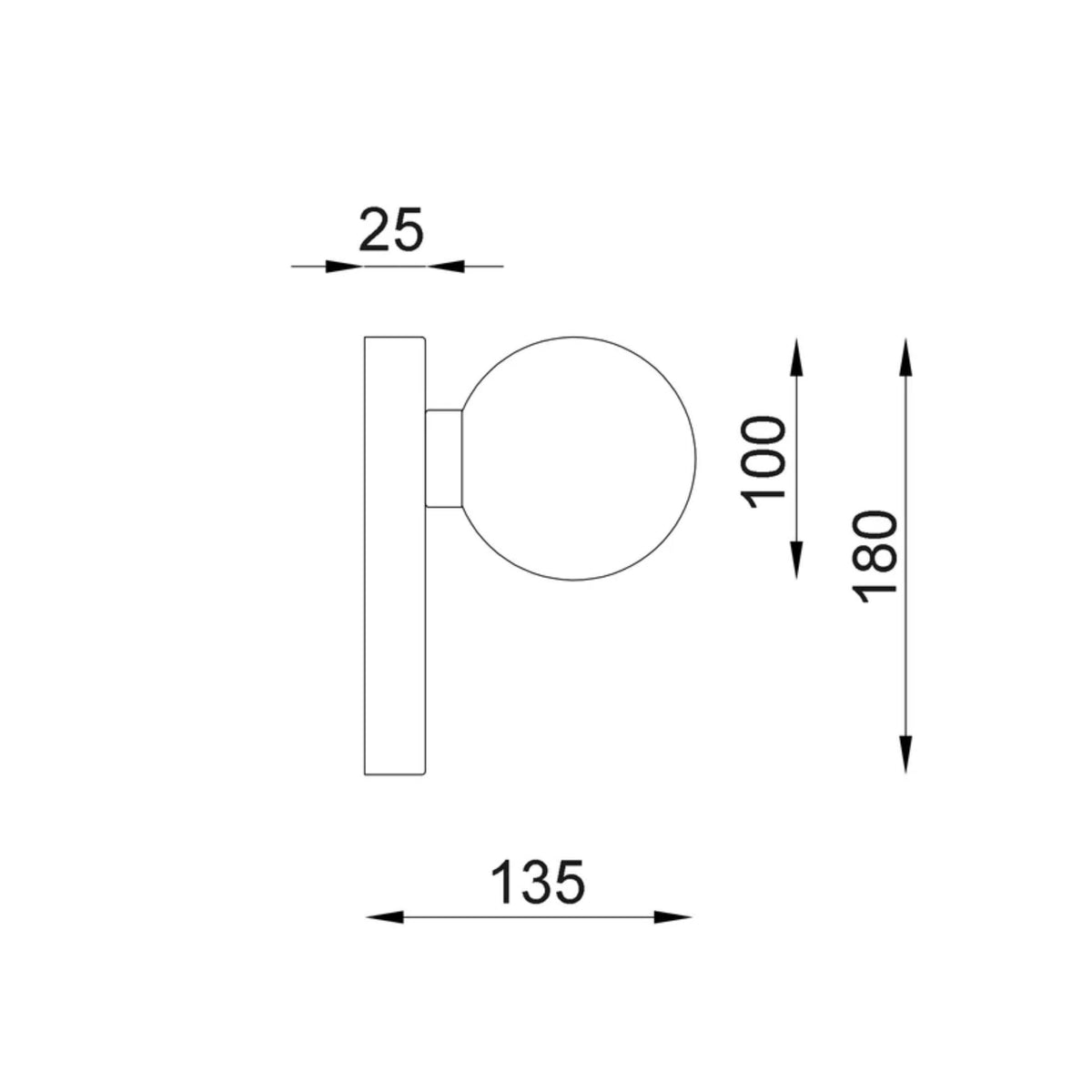 CLA BALLE 10W Oblong Base Wall Light-CLA Lighting-Ozlighting.com.au