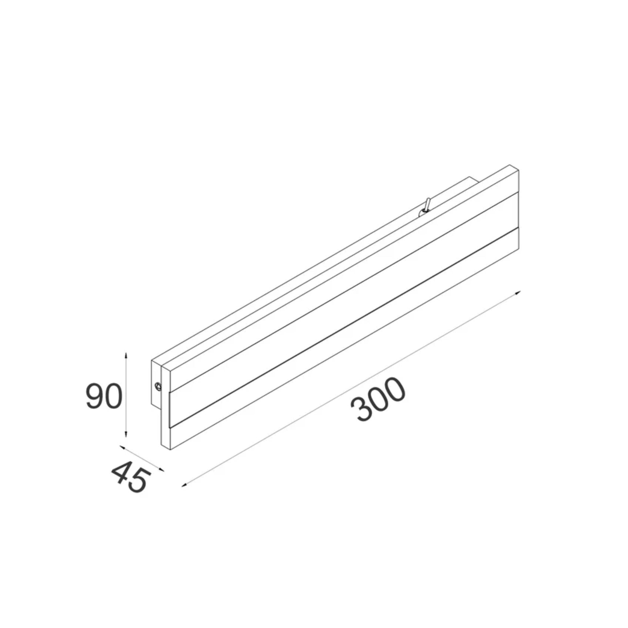 CLA BANDA - 9W LED Rectangular with Frosted Diffuser Wall Light-CLA Lighting-Ozlighting.com.au
