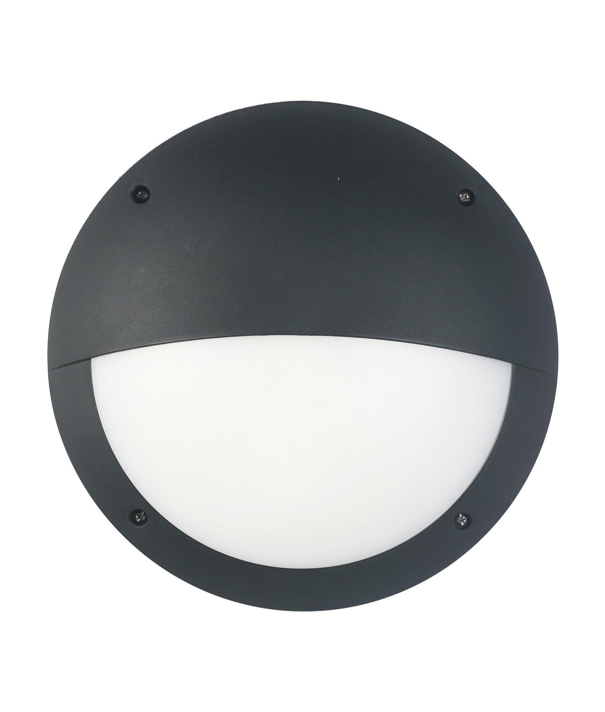 CLA BULK Outdoor LED Eyelid Black Bulkhead Light - IP66 IK10-CLA Lighting-Ozlighting.com.au