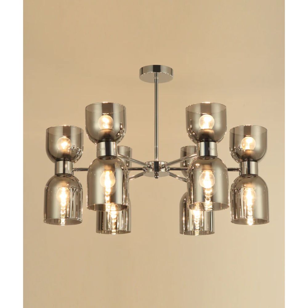 CLA CLESSIDRA - 12 Light Round Base Pendant-CLA Lighting-Ozlighting.com.au