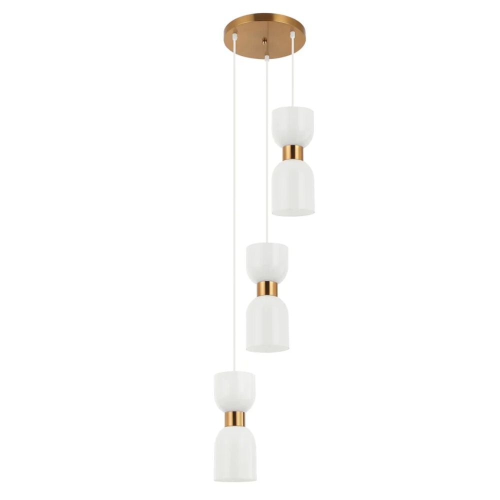 CLA CLESSIDRA - 3 Light Multiple Round Base Pendant-CLA Lighting-Ozlighting.com.au