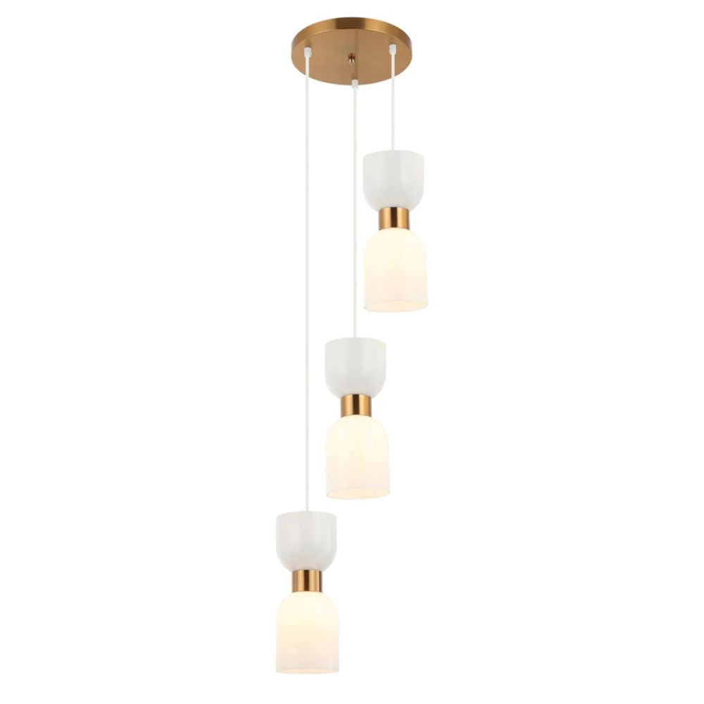 CLA CLESSIDRA - 3 Light Multiple Round Base Pendant-CLA Lighting-Ozlighting.com.au