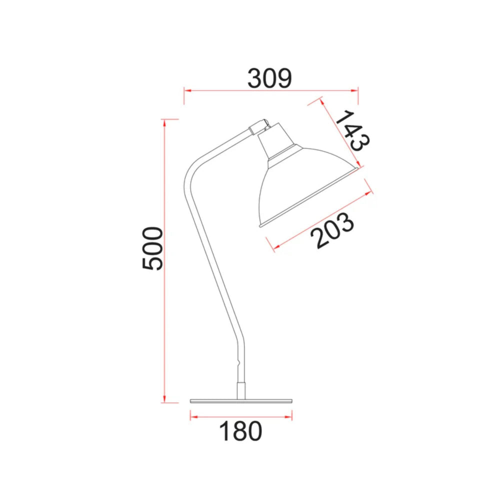 CLA COLLO - 60W Highlight Table Lamp-CLA Lighting-Ozlighting.com.au