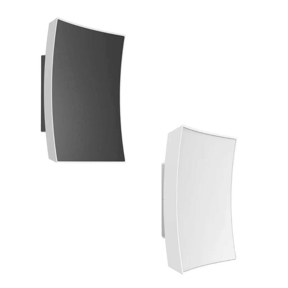 CLA CRISTAL - 13W LED Curved Square Wall Lights-CLA Lighting-Ozlighting.com.au