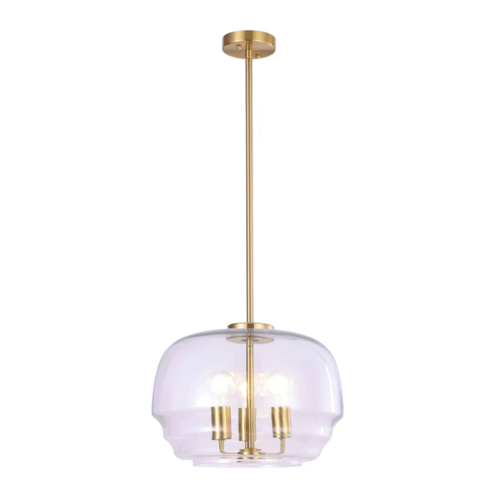 CLA CUAD - 3 Light Pendant | Clear-CLA Lighting-Ozlighting.com.au
