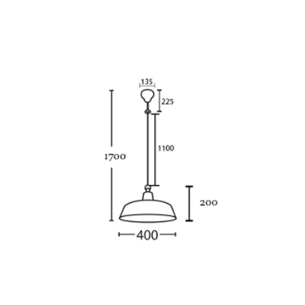 CLA DEKSEL - 1 Light Dome Shape Pendant-CLA Lighting-Ozlighting.com.au
